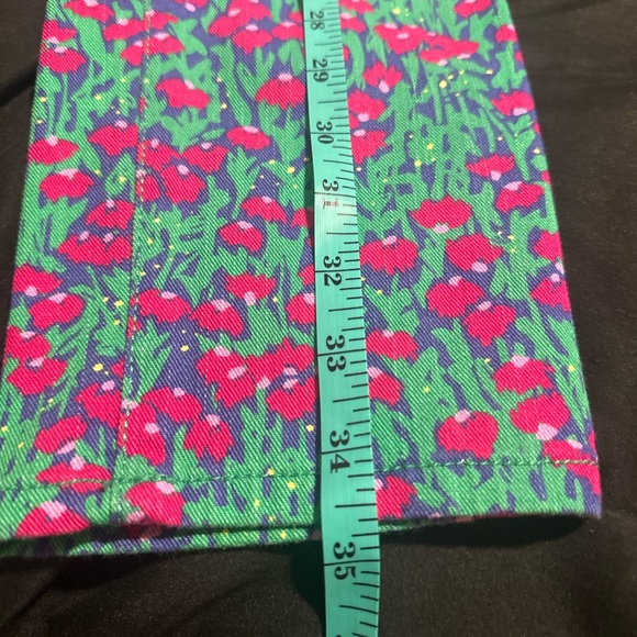 New Lilly Pulitzer Worth Skinny Mini Jeans - Picture 6 of 15